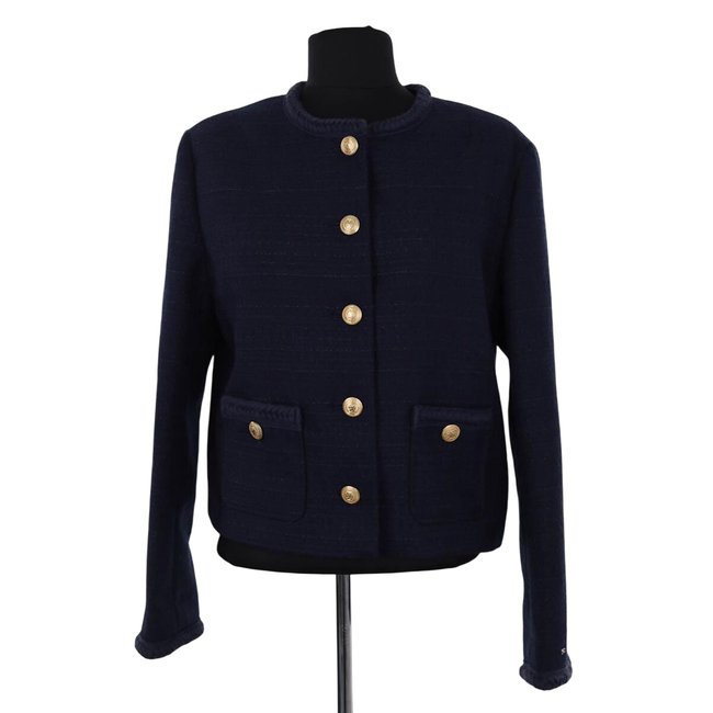 Veste - Très Bon État marine <span itemprop=