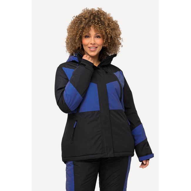 Veste technique de ski HYPRAR, imperméable noir <span itemprop=