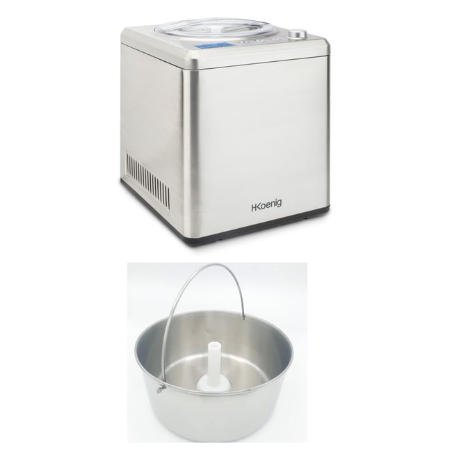 turbine a glace + bol de 2l - hf340 + bo334 inox <span itemprop=