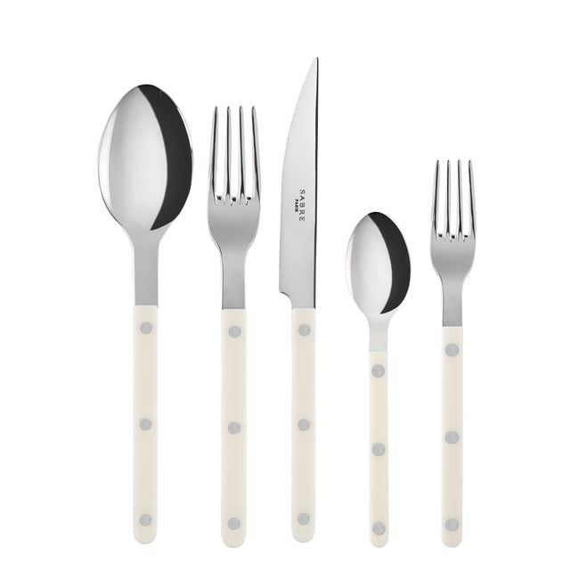 Set de 5 couverts de table, Bistrot - SABRE