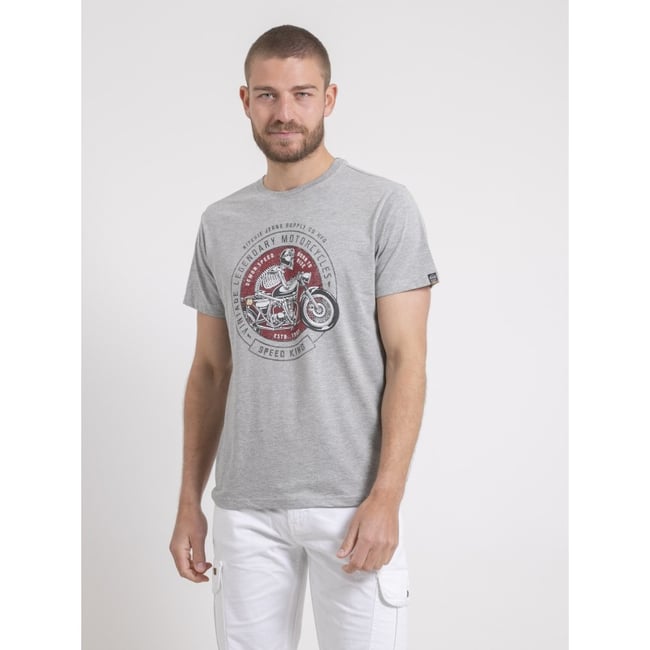 T-shirt Col Rond Pur Coton Nelizio - RITCHIE