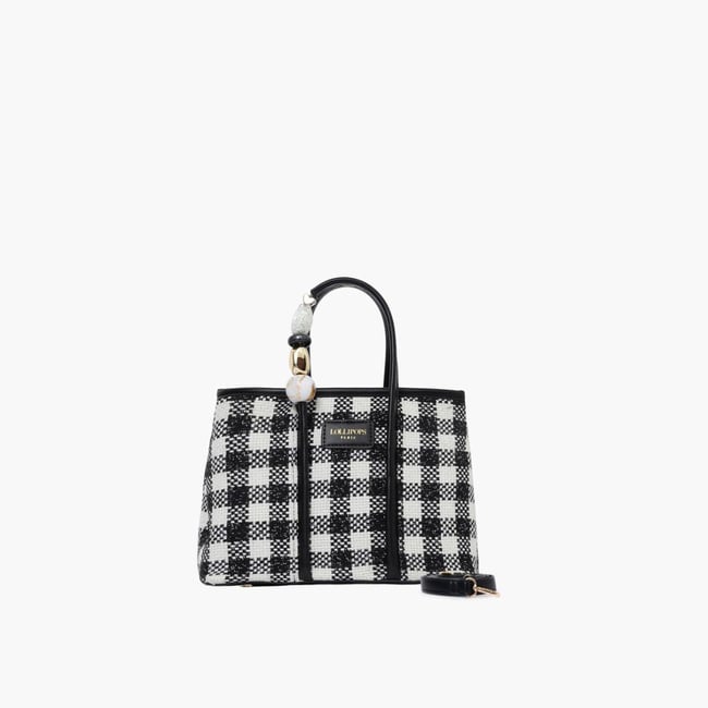 Petit sac shopper  Samantha noir <span itemprop=