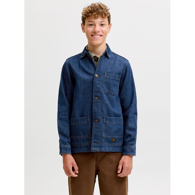 Chemise En Denim blue denim <span itemprop=