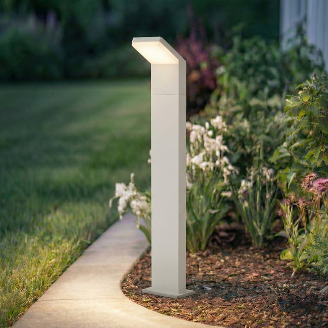 Luminaire extérieur en aluminium moderneLED Couleur blanc <span itemprop=