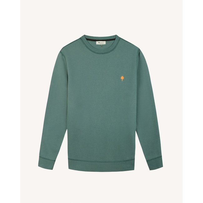 Sweat DONZY DONZY vert clair grisé <span itemprop=