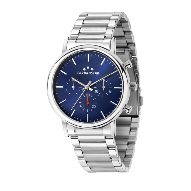 Montre multifonction POLARIS bleu, sunray <span itemprop=