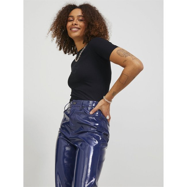 T-Shirt Donna JJXX Jxevelin SS Stretch Pima Tee Noos – Maglia Basic In Pima, Morbida E Confortevole, Marchio Danese Jack & Jones - 5