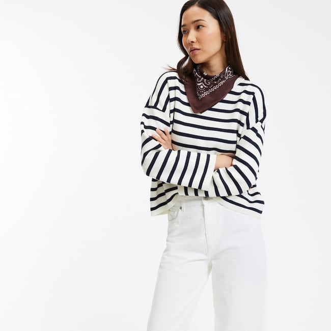 Pull La Redoute Femme - Taille XL - Couleur Beige - Occasion En Très Bon état