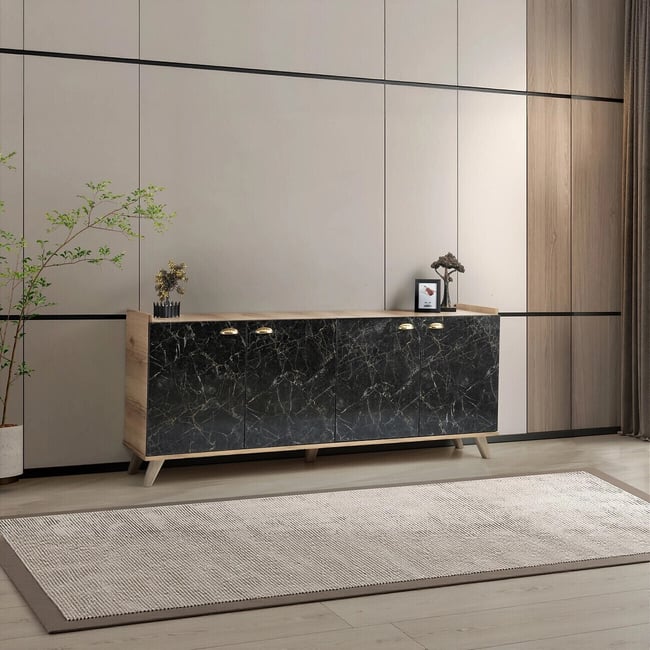 Консоль, Sumer / Самер H3030 каштановый мрамор SO'HOME