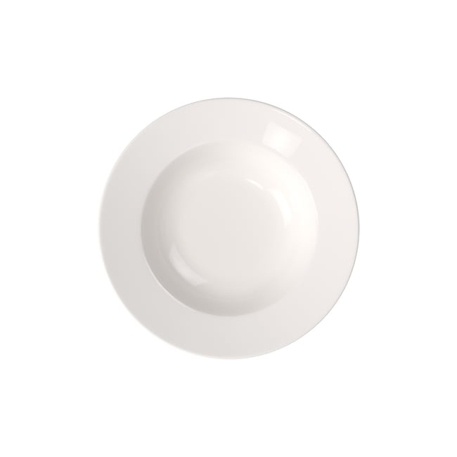 Assiette Creuse FOR ME Couleur blanc <span itemprop=