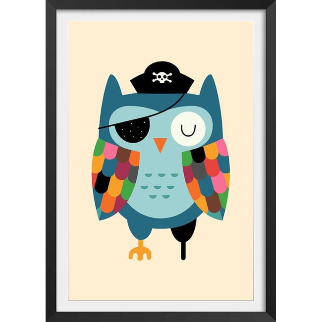 Affiche  capitaine hibou - HEXOA
