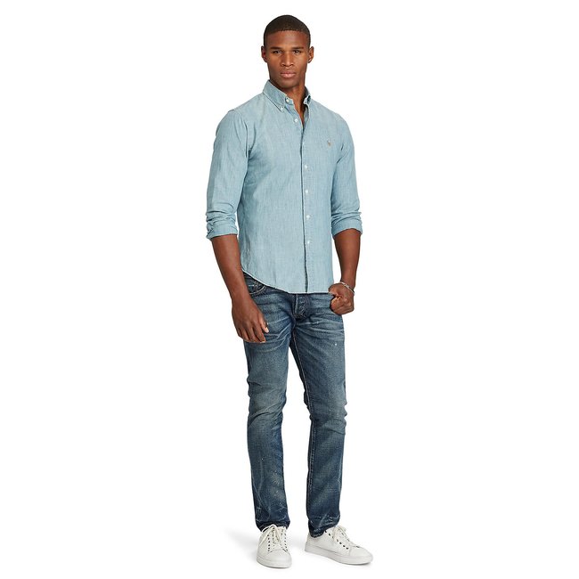 Polo chambray shirt 2025