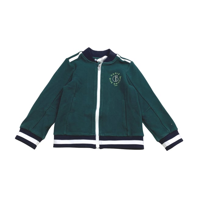 Sweat enfant - Très bon état vert <span itemprop=