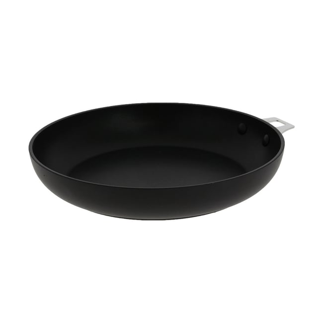 Poêle ø28 cm manche amovible noir <span itemprop=