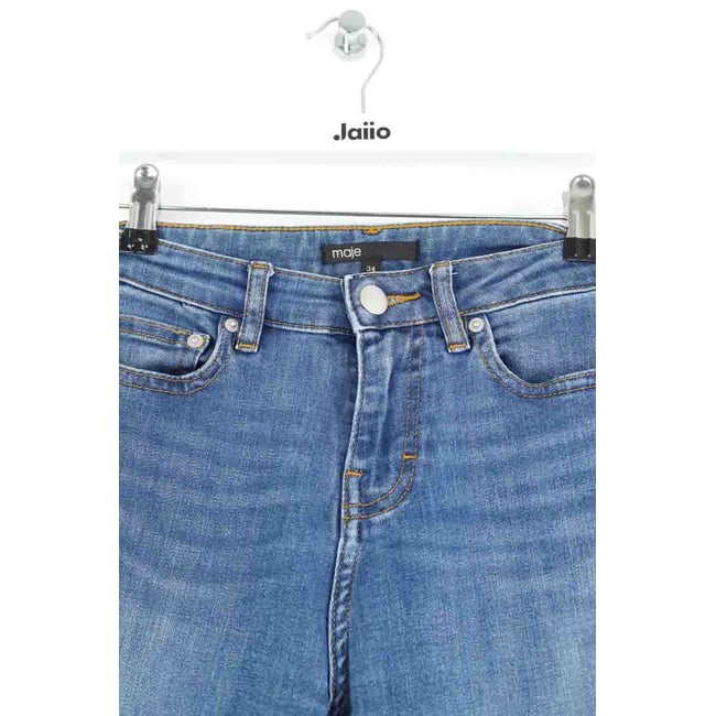 Jean Maje Taille 24 Bleu - 98% Coton, 2% élasthane, Occasion Très Bon état
