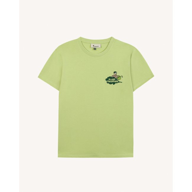 T-shirt ARCY ARCY vert anis <span itemprop=