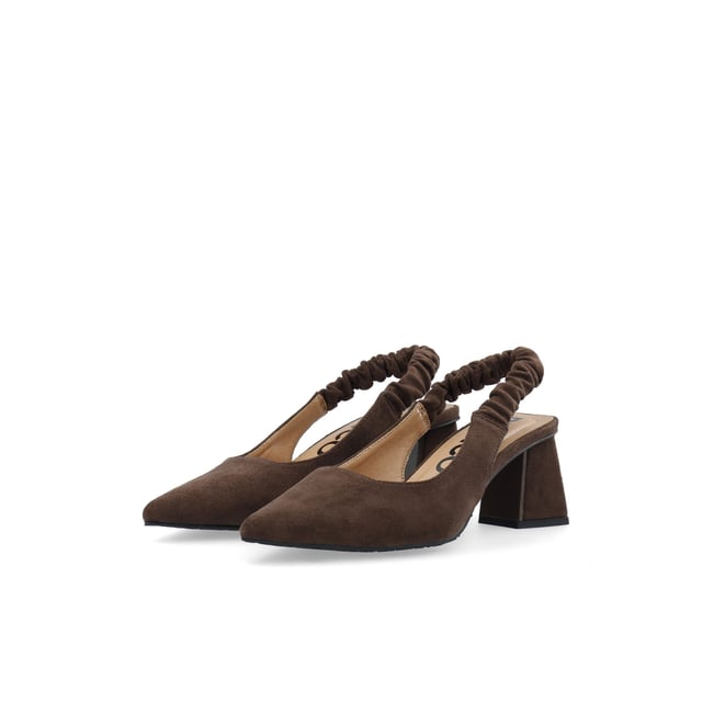 Chaussures À Bride Arrière marron - brown1 <span itemprop=