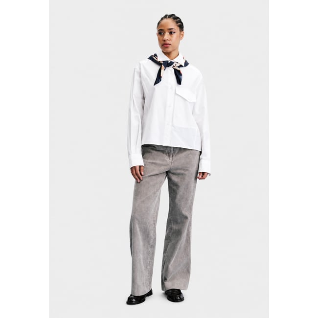 Chemise Hadrian en coton HADRIAN beige crème <span itemprop=