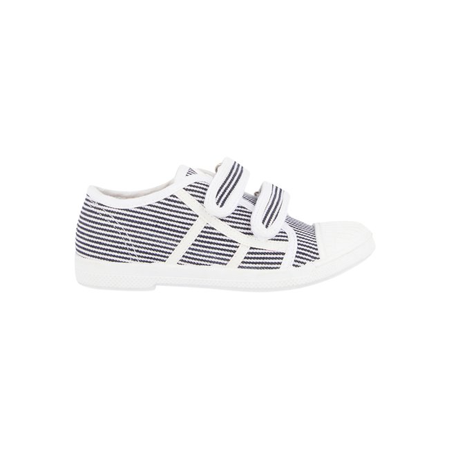 Tennis Toile Clory marine/raye <span itemprop=
