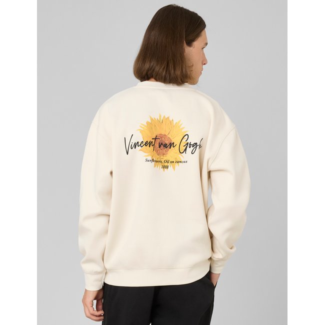Sweat licence van gogh naturel <span itemprop=