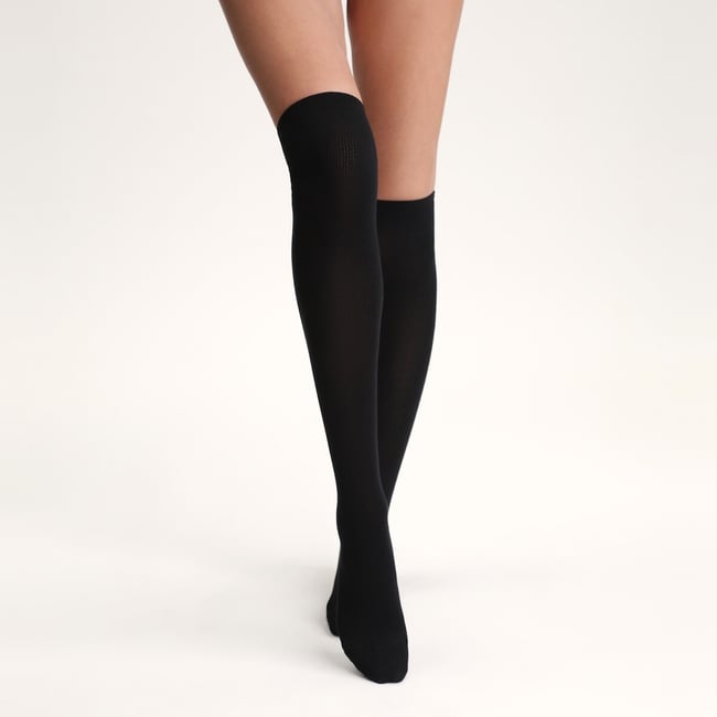 Hoher Schaft schwarz <span itemprop=