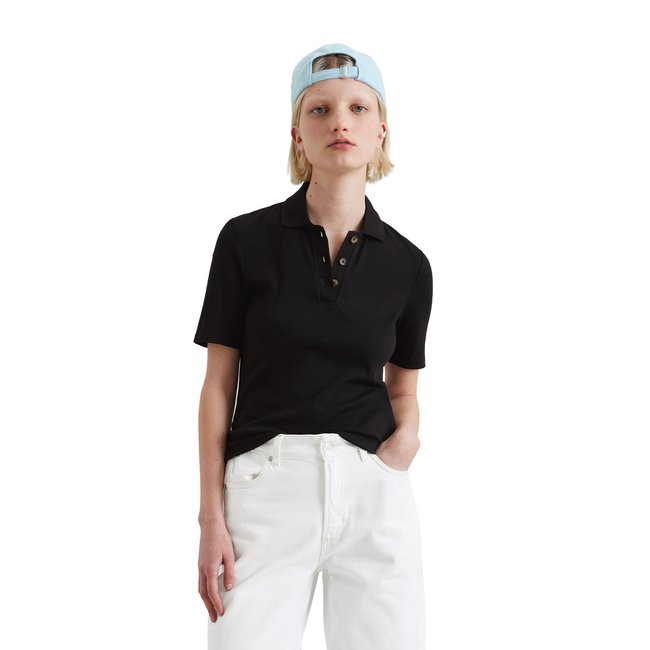 Polo slim en jersey côtelé doux - MARC O’POLO DENIM