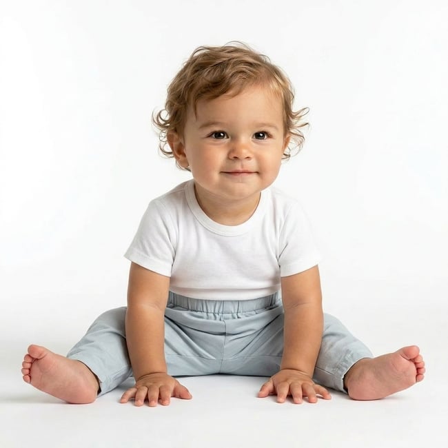 Pantalon bébé - Très bon état bleu <span itemprop=