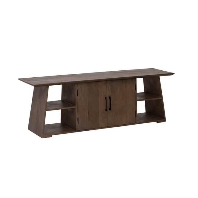 Meuble TV en bois de manguier DANIELLA Couleur v002240 <span itemprop=
