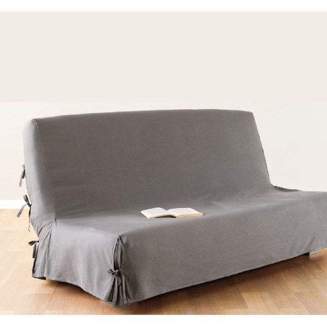 Housse pour clic-clac à nouettes Olive - 140 x 200 cm - ATMOSPHERA