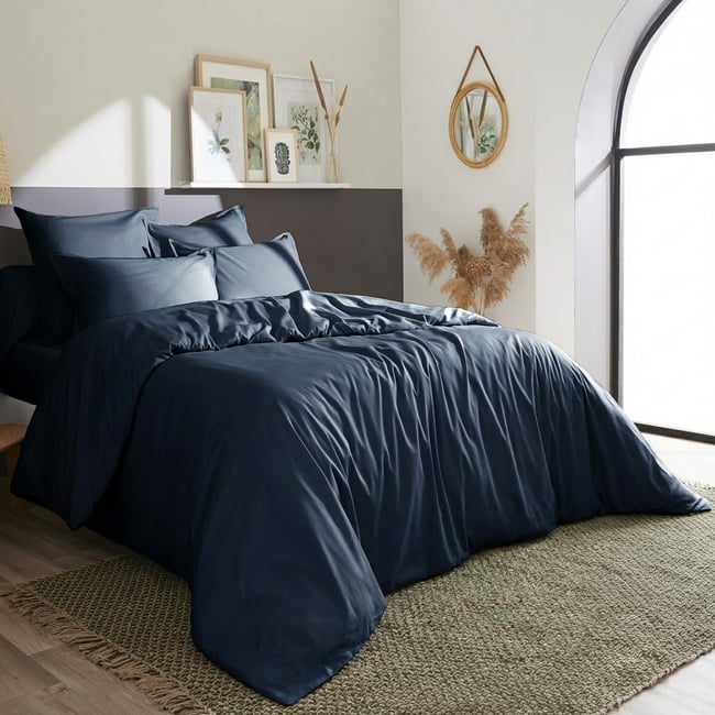 Housse de couette en 100% Percale de Coton - EDEN