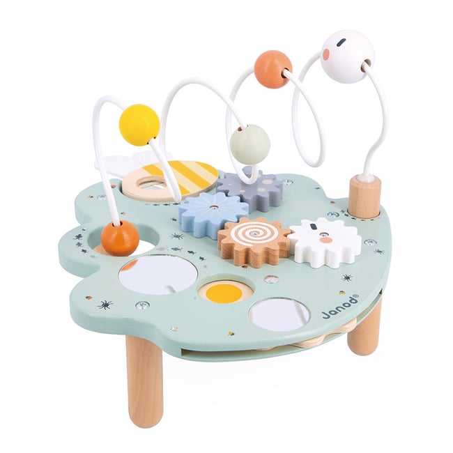 Table D'activitès En Bois multicolore <span itemprop=