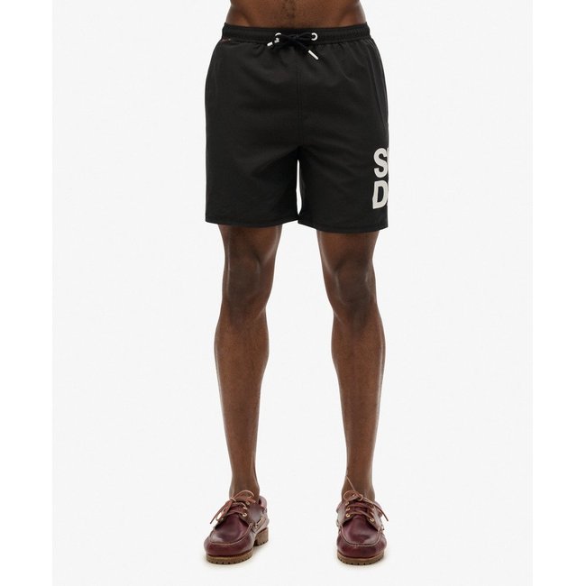 Short de bain à logo Sportswear longueur 43 cm - SUPERDRY