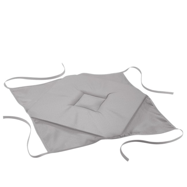 Lot De 4 Galettes De Chaise à Rabat Coloris gris <span itemprop=