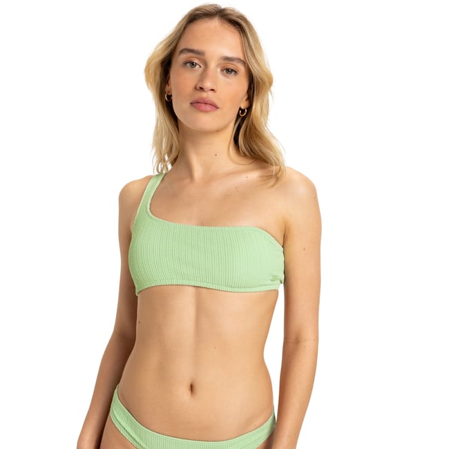 Haut de maillot de bain brassière ARUBA. vert sprucetone <span itemprop=