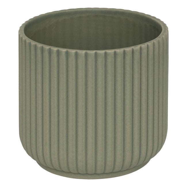 Cache-pot NURIA Couleur vert <span itemprop=