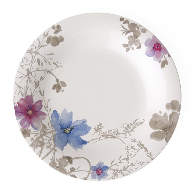 Assiette Gourmet MARIEFLEUR Couleur multicolore <span itemprop=