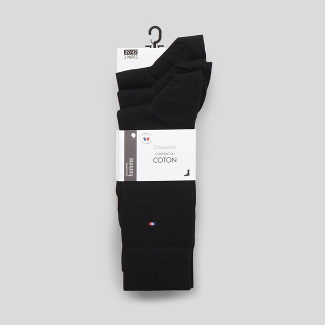 Lot de 3 paires de chaussettes - MONOPRIX