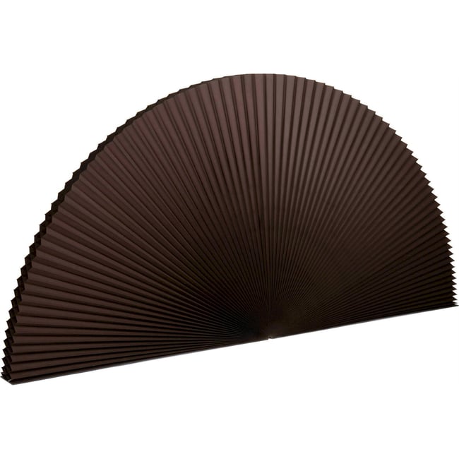 Cloison pliable en papier Couleur marron foncé <span itemprop=