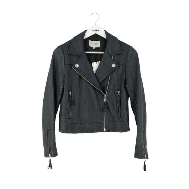 Perfecto cuir - Très Bon État noir <span itemprop=