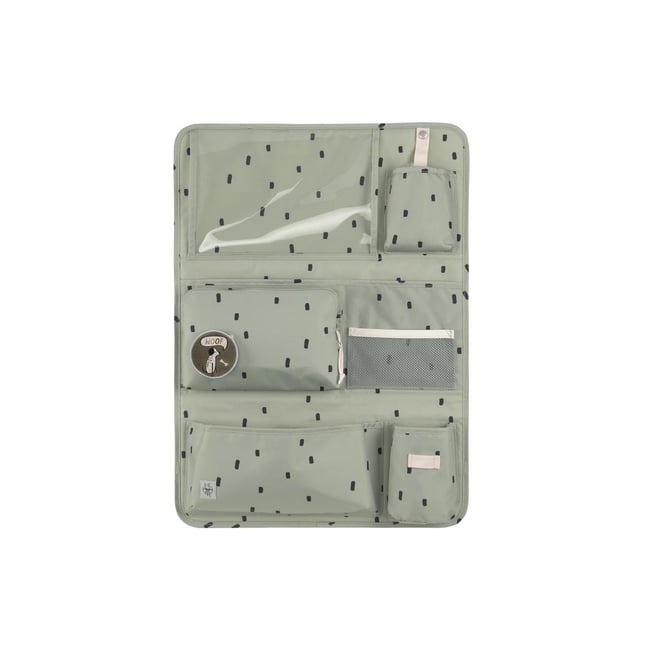 Organisateur de voiture olive clair, noir <span itemprop=