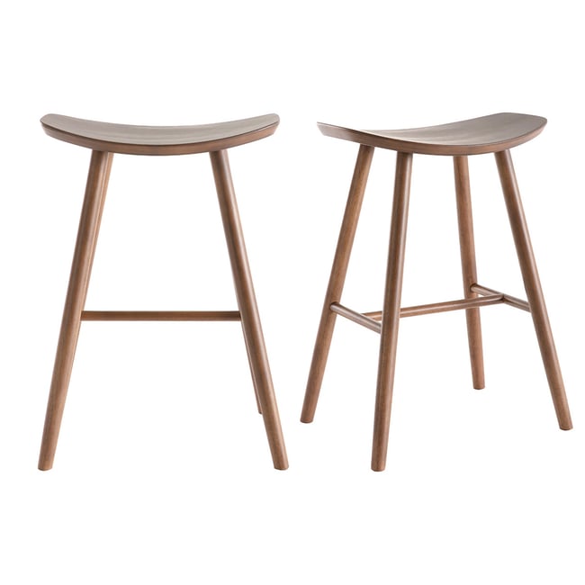 Tabourets de bar H65 cm (lot de 2) DEMORY - MILIBOO