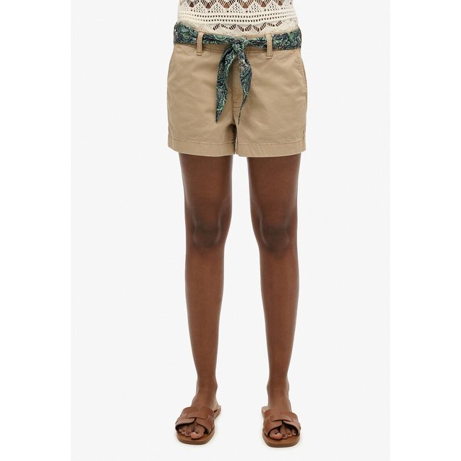 Classic Chino Shorts with Bandana Belt - SUPERDRY