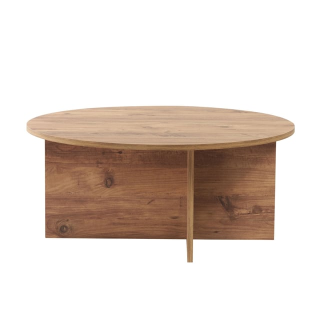 Table basse avec plateau arrondi - SOLEIL - CALICOSY