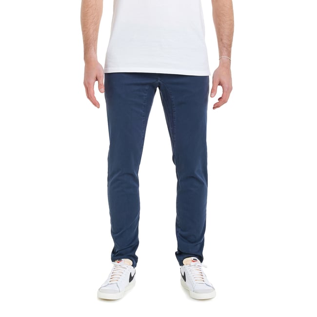 PANTALON CHINO NIGHTSHADOW bleu <span itemprop=