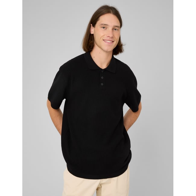 Polo maille côtelée - BZB