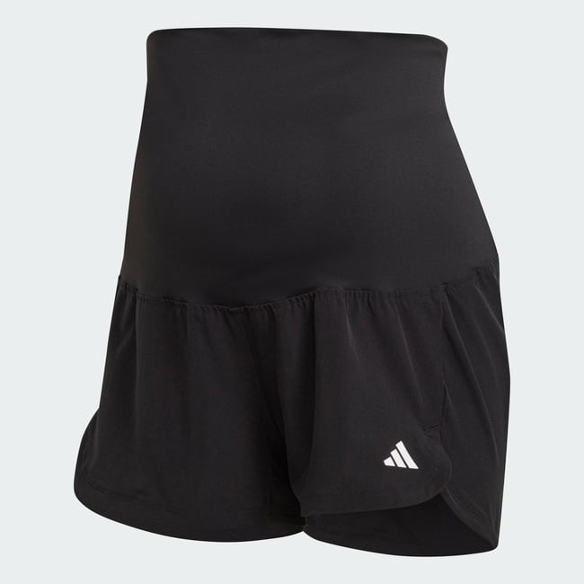 Short De Training Maternité Stretch Pacer Short De Training Maternité Stretch Pacer black / white <span itemprop=