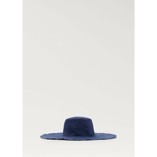 Chapeau de plage coton uni - MANGO HOME