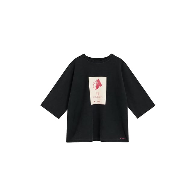 TSHIRT BILLIE54 noir mat <span itemprop=