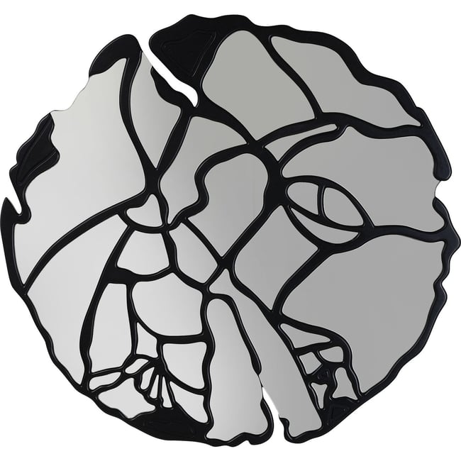 Miroir motif abstrait, PIECES Couleur noir <span itemprop=