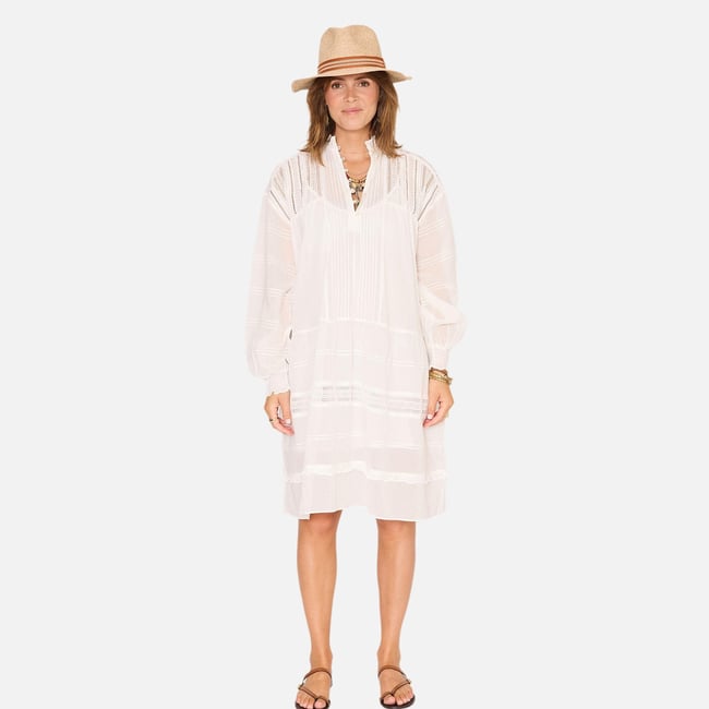 Robe RUSTY 26s blanc <span itemprop=
